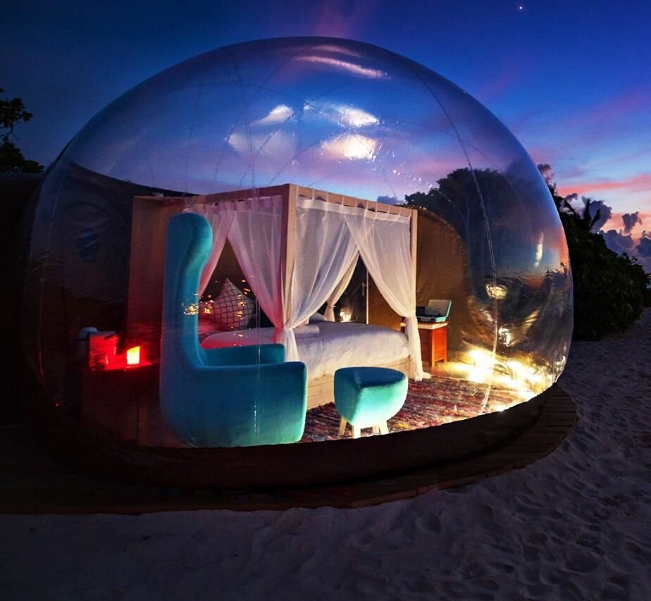 Люкс-шатры Bubble hotel on the water Мельно-4