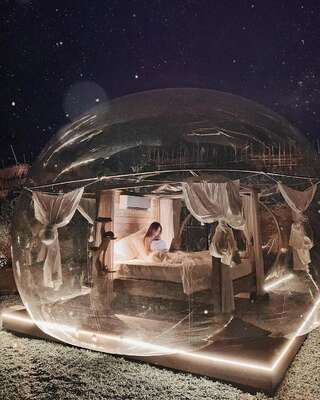 Люкс-шатры Bubble hotel on the water Мельно-1